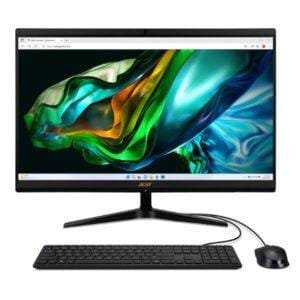 Acer Aspire C24 All-in-One 24" – Intel Core i5-12450H, 16GB DDR4, SSD 1TB PCIe, Display Full HD 1920x1080, UHD Graphics, Wi-Fi 6, Bluetooth, HDMI, Webcam, Windows 11 Home – Nero