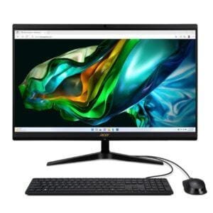 Acer Aspire C24 All-in-One 24" – Intel Core i5-12450H, 16GB DDR4, SSD 1TB PCIe, Display Full HD 1920x1080, UHD Graphics, Wi-Fi 6, Bluetooth, HDMI, Webcam, Windows 11 Home – Nero