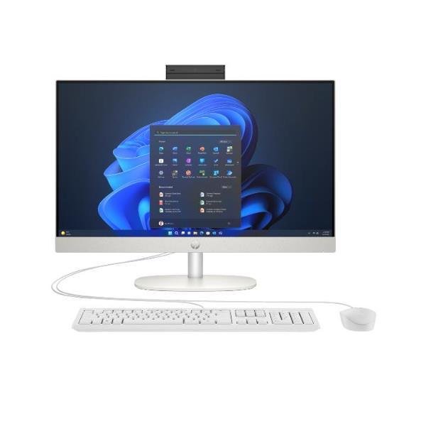HP ProOne 240 G10 All in One Intel Core i3-N300 8GB DDR4 256GB SSD 23.8 Full HD UHD Graphics Wi-Fi 6 Bluetooth Windows 11 Pro Bianco - immagine 3