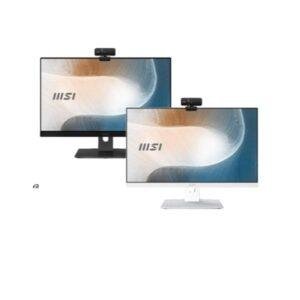 MSI Modern AM242 All-in-One 24" – Intel Core i5-1235U, 8GB DDR4, SSD 512GB PCIe, Display Full HD 1920x1080, Iris Xe Graphics, Wi-Fi 6, Bluetooth, Webcam, Windows 11 Pro – Nero