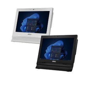 PC All In One MSI PRO AP162T ADL-005IT con display 15.6” Full HD Touch, Intel Celeron N100, SSD 128GB, RAM 4GB DDR4, Wi-Fi 6E, Windows 11 Pro, colore nero