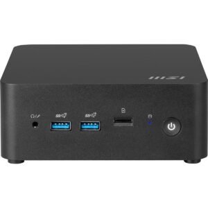 Cubi NUC i3-100U โ Mini PC compatto con Intel Core i3, 8GB RAM DDR5, SSD 512GB NVMe, UHD Graphics, Wi-Fi 6, FreeDOS, colore nero