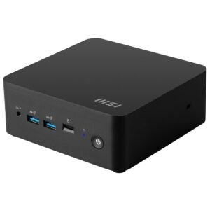 Cubi NUC i3-100U โ Mini PC compatto con Intel Core i3, 8GB RAM DDR5, SSD 512GB NVMe, UHD Graphics, Wi-Fi 6, FreeDOS, colore nero