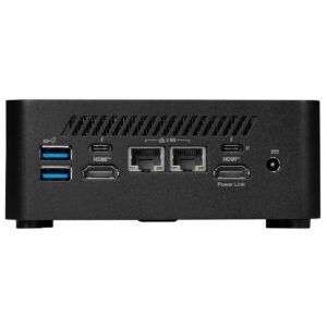 Cubi NUC i3-100U โ Mini PC compatto con Intel Core i3, 8GB RAM DDR5, SSD 512GB NVMe, UHD Graphics, Wi-Fi 6, FreeDOS, colore nero
