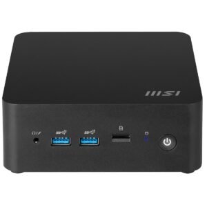 Mini PC Cubi NUC i3-100U con Intel Core i3, 8GB RAM DDR5, SSD 512GB NVMe, grafica UHD Graphics, Wi-Fi 6, FreeDOS, colore nero