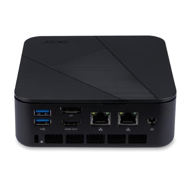 Acer Veriton Pro – Mini PC Barebone Ultra Compatto con Intel Core i3-1315U, Wi-Fi 6, USB-C, HDMI, DisplayPort, Design Nero Minimal - immagine 3
