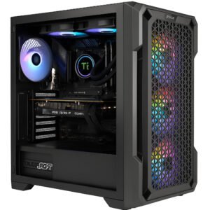PC Expert Ryzen 5 7600X con RTX 5060 Ti, 32GB DDR5, SSD 1TB, dissipatore 360mm ARGB e case AX90 con Windows 11 preinstallato