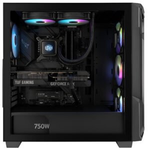 PC Gaming PC EXPERT I7 14700KF con scheda grafica RTX 5060, 32GB DDR5, SSD 2TB NVMe, dissipatore a liquido 360mm ARGB, alimentatore 750W Gold e case Antec DF600 FLUX