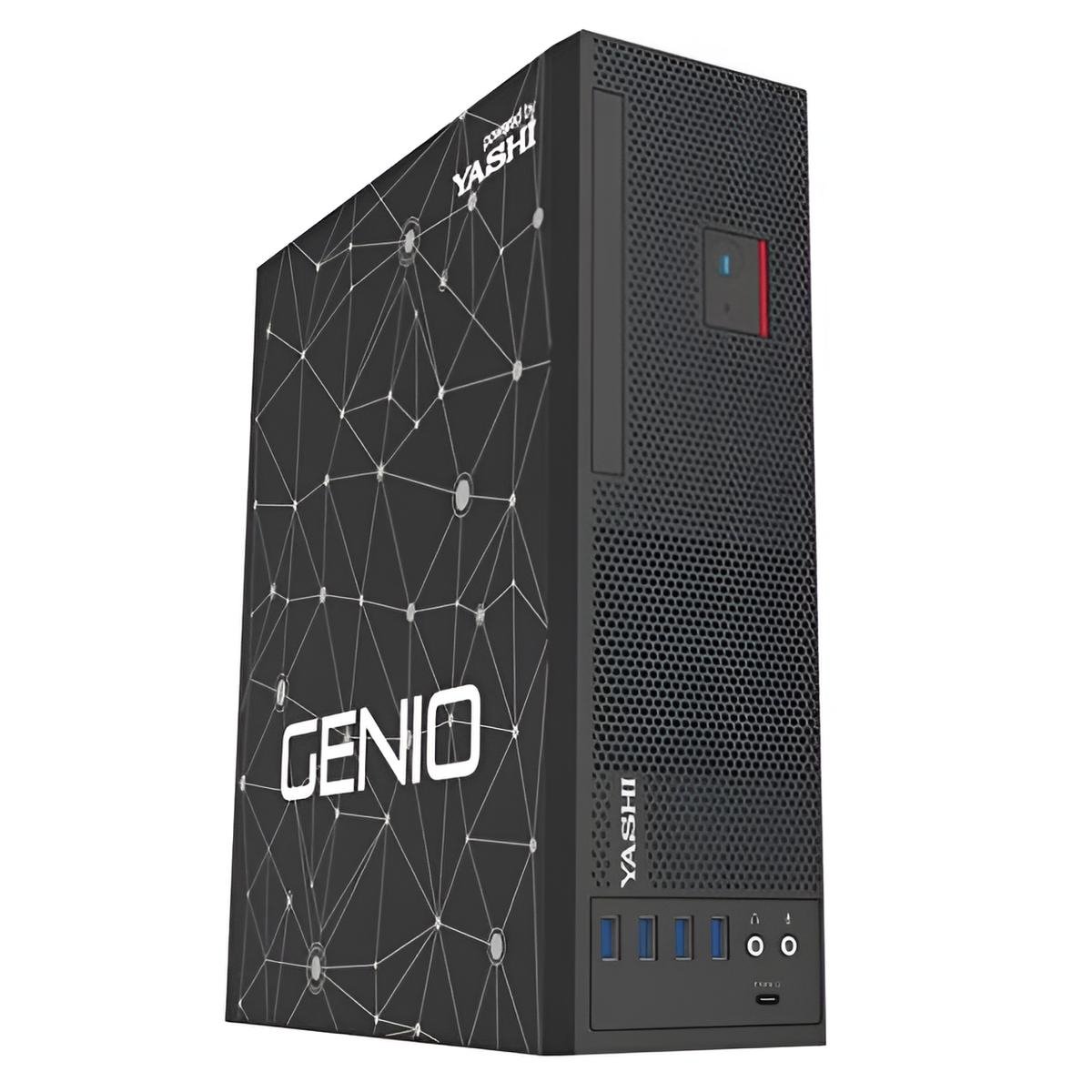 Yashi Genio 8L YY80201 – Intel Core i5-13420H, 16GB DDR4, 512GB SSD NVMe, HD Graphics, doppia LAN RJ45, Windows 11 Pro, PC Desktop SFF compatto
