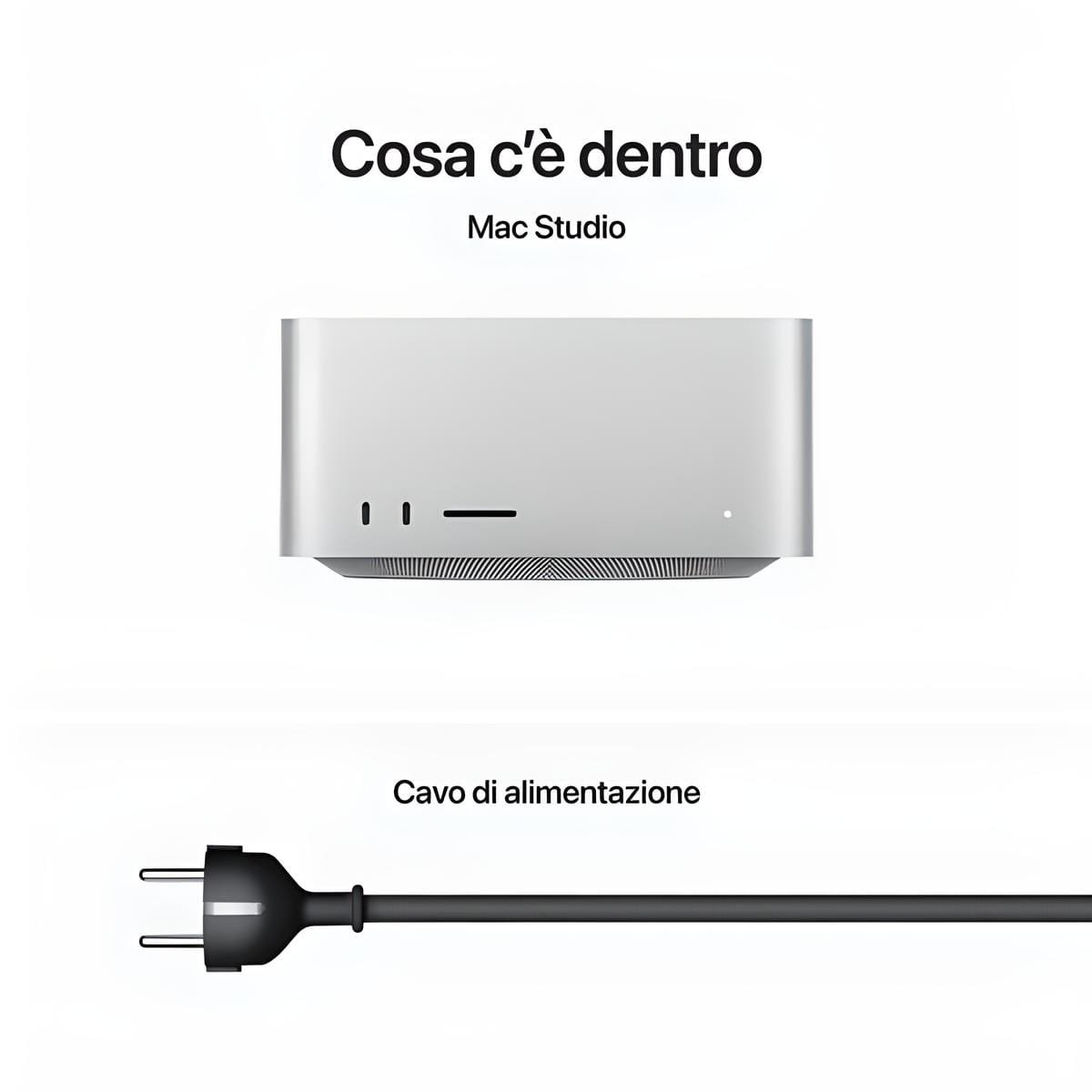 Mac Studio Apple M4 Max – Mini PC con CPU 14-core, GPU 32-core, 36GB RAM DDR5, SSD 512GB NVMe, Wi-Fi 6E, macOS Sequoia, Thunderbolt 5 e supporto fino a 6 display esterni - immagine 2