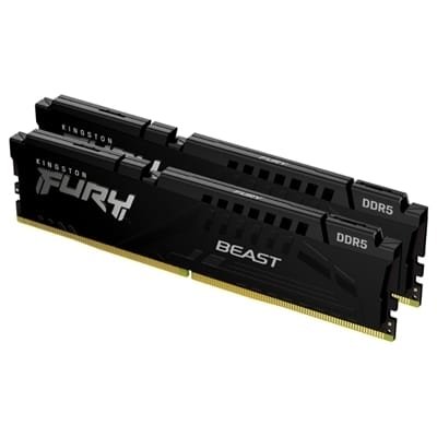 Kingston 64GB 6400MT/s DDR5 CL32 DIMM (Kit 2x32GB) FURY Beast Black EXPO