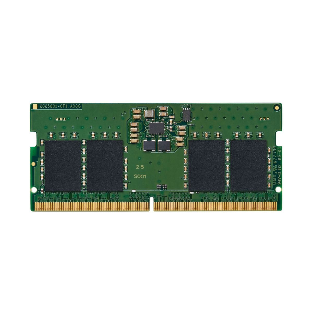 RAM 8GB DDR5 5600MT/s SODIMM CL46 Non-ECC 262-pin 1Rx16 per notebook