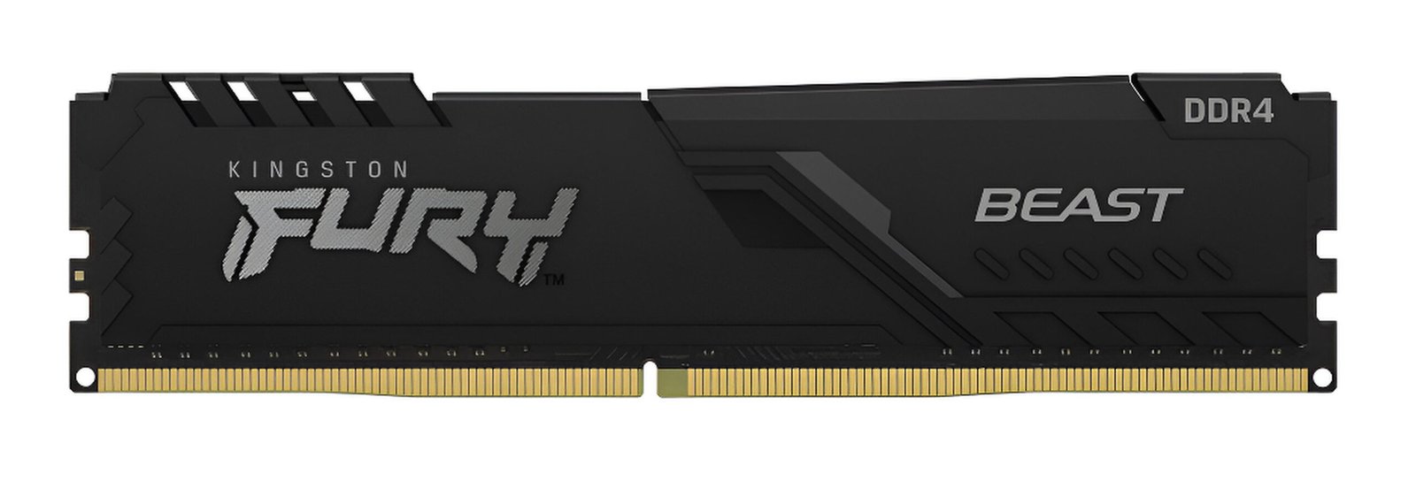 Kingston FURY Beast DDR4 32GB 3200 CL16 DIMM Black – Memoria RAM DDR4 ad alte prestazioni con dissipatore di calore, compatibile Intel XMP 2.0 e AMD Ryzen, garanzia 2 anni