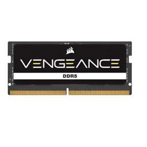 Corsair 16GB DDR5 5200MHz SO-DIMM CL44 262-pin RAM per laptop e PC compatti, modulo singolo Vengeance