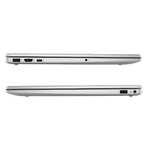 HP Laptop 15-fd0082nl con Intel Core i5-1334U, 16GB RAM DDR4, SSD 1TB NVMe, Display 15.6" Full HD, Iris Xe Graphics, Windows 11 Home, webcam integrata, design argento sottile e prestazioni affidabili