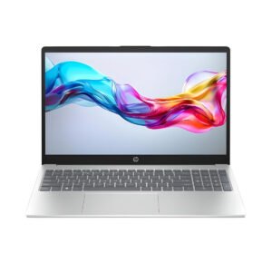 HP Laptop 15-fd0082nl con Intel Core i5-1334U, 16GB RAM DDR4, SSD 1TB NVMe, Display 15.6" Full HD, Iris Xe Graphics, Windows 11 Home, webcam integrata, design argento sottile e prestazioni affidabili