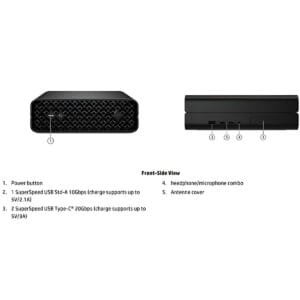 Z2 Mini G1i Workstation AI con Intel Core Ultra 7-265, 32GB DDR5, SSD 1TB NVMe, Nvidia RTX A1000 8GB, Windows 11 Pro – Mini PC professionale compatto*