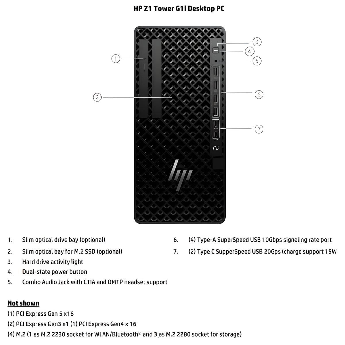 Z1 G1i Tower Workstation AI con Intel Core Ultra 5-225, 16GB DDR5, SSD 1TB PCIe NVMe, Radeon HD6300 2GB, Windows 11 Pro – PC Professionale ad Alte Prestazioni - immagine 2