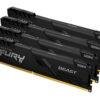 Kingston FURY Beast DDR4 128GB 3200MHz CL16 kit 4x32GB con dissipatore low profile, memoria ad alte prestazioni per gaming e workstation professionali