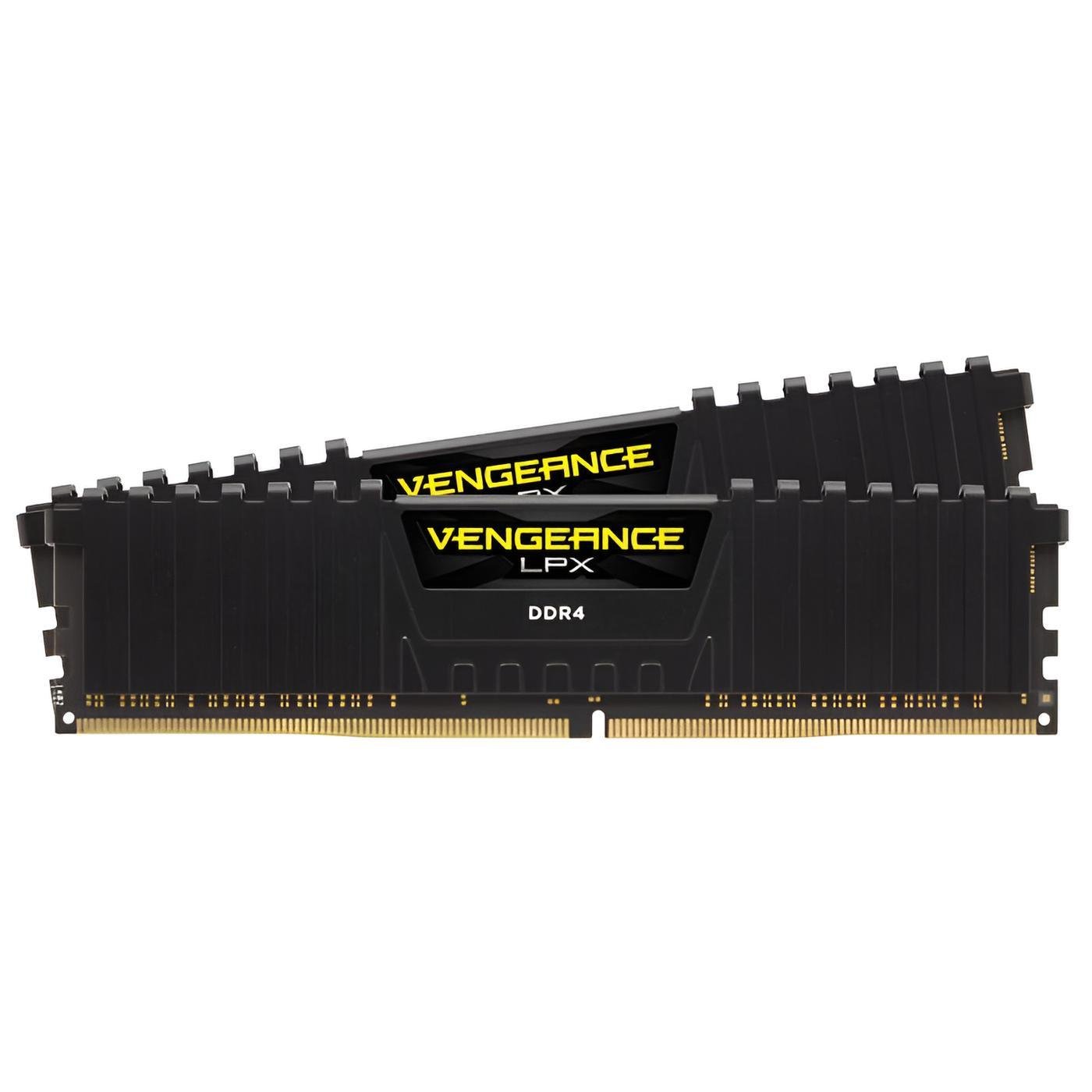 Corsair VENGEANCE LPX 16GB (2x8GB) DDR4-3600 CL18 con dissipatore in alluminio, supporto XMP 2.0 e design low profile per PC gaming