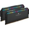 Corsair DOMINATOR Platinum RGB DDR5 64GB 5200MHz CL40 2x32GB con dissipatore nero premium e supporto Intel XMP 3.0