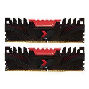 Kit RAM PNY XLR8 16GB (2x8GB) DDR4-3200 CL16 con dissipatore, dual channel e supporto XMP 2.0 per PC gaming