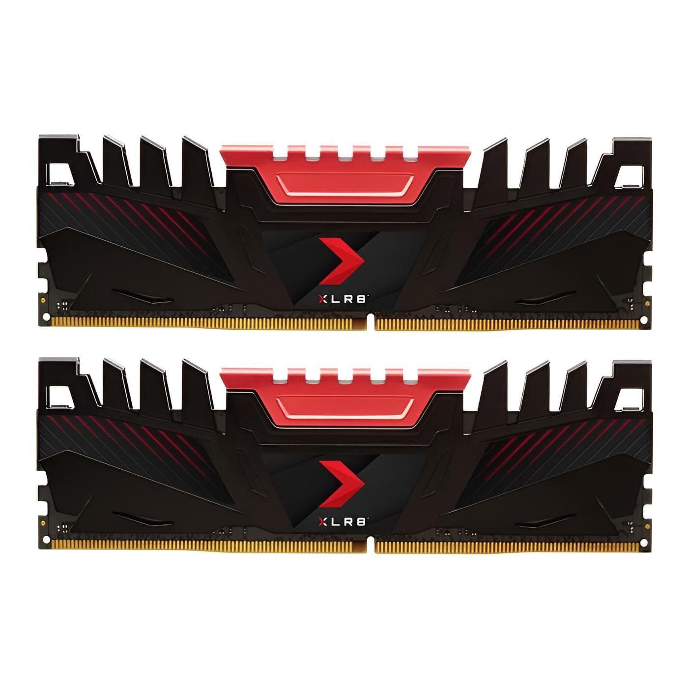 Kit RAM PNY XLR8 16GB (2x8GB) DDR4-3200 CL16 con dissipatore, dual channel e supporto XMP 2.0 per PC gaming