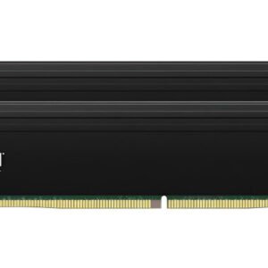 Crucial DDR4-3200 64GB (2x32GB) UDIMM RAM ad alte prestazioni con dissipatore e supporto Intel XMP