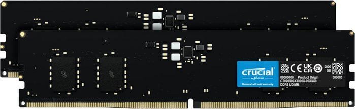 Memoria Crucial DDR5 32GB 5600MHz UDIMM con ECC On-Die e tensione 1.1V