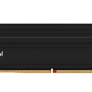 Crucial DDR5 96GB (2x48GB) 5600MHz CL46 UDIMM RAM con dissipatore in alluminio e supporto Intel XMP 3.0 per PC desktop e workstation
