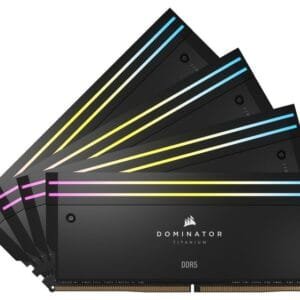Corsair DDR5 96GB 6000MHz Dominator Titanium RGB CL30 kit RAM 4x24GB