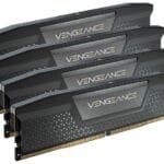 Corsair 128GB DDR5-5600 VENGEANCE kit RAM 4x32GB ad alte prestazioni con dissipatore in alluminio e XMP 3.0