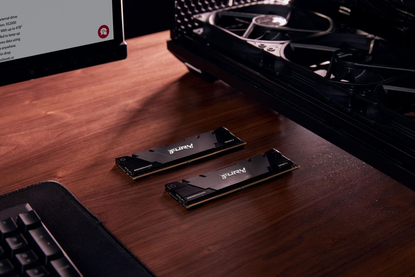 Kingston FURY Renegade DDR4 16GB (2x8GB) 5333MT/s CL20 – RAM Gaming ad Alte Prestazioni con Dissipatore Nero, Intel XMP 2.0, AMD Ryzen Ready - immagine 3