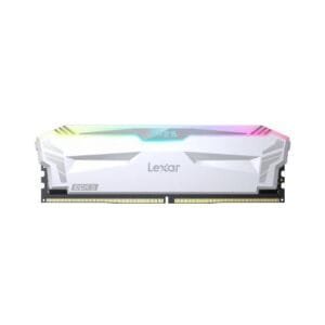 Lexar 32GB DDR5 (2x16GB) 6400MHz – Kit RAM PC Gaming, CL32, RGB Multicolore, XMP 3.0, 1.4V, DIMM 288-pin, Dissipatore Bianco, ECC**