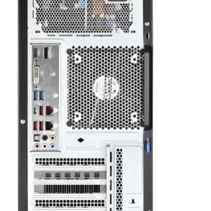 Ernitec i7-12700 Workstation RTX 4060 – PC Professionale con Intel Core i7-12700, 16GB DDR4, 2x500GB NVMe in RAID 1, GPU NVIDIA RTX 4060, Dual LAN 2.5GbE/1GbE, Windows 11 Pro, PSU 668W*