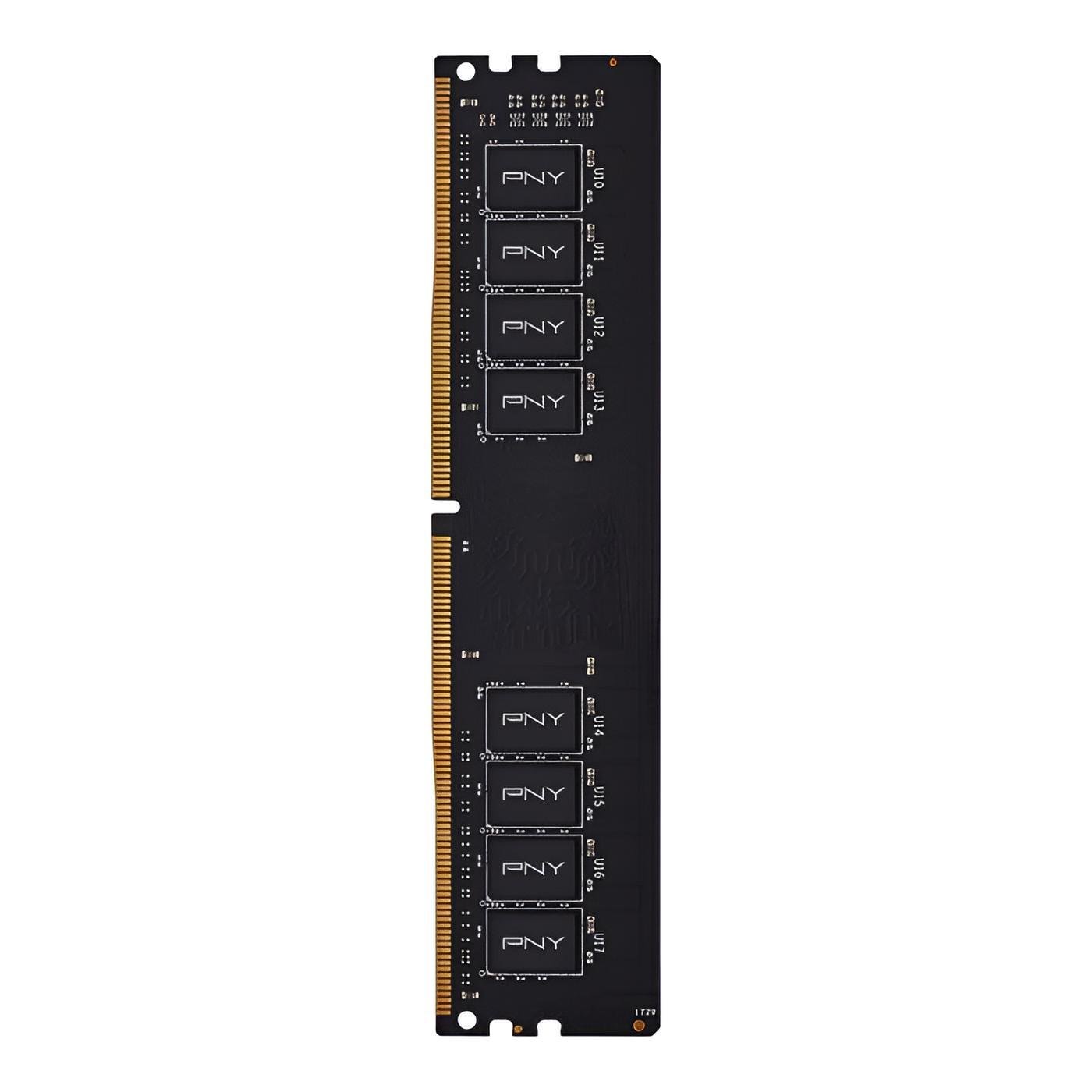 Modulo RAM PNY 16GB DDR4-3200 DIMM CL22 1.2V 288-pin con dissipatore per PC desktop e server