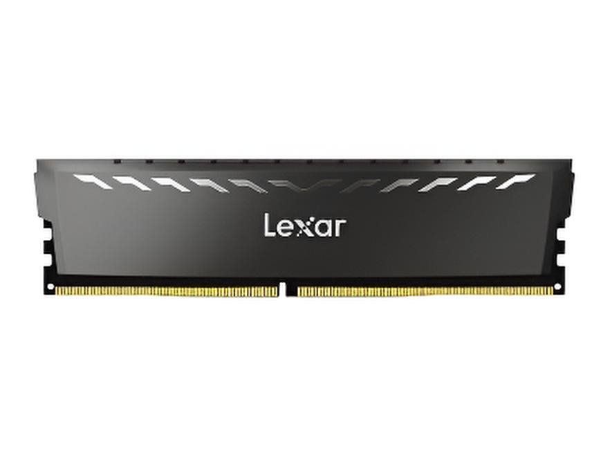 Modulo RAM Lexar 8GB DDR4 3600MHz UDIMM 288-pin Dark Grey con latenze CL16/CL18 e supporto Intel XMP 2.0