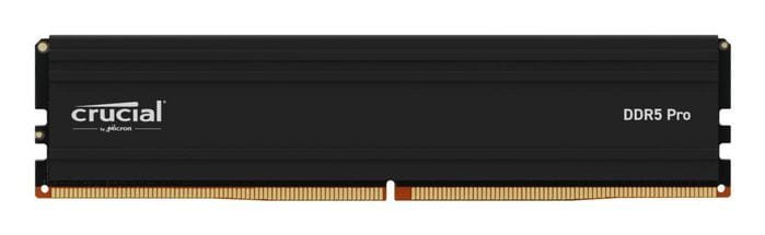 Crucial DDR5 24GB 6000MHz UDIMM con dissipatore a basso profilo per PC desktop