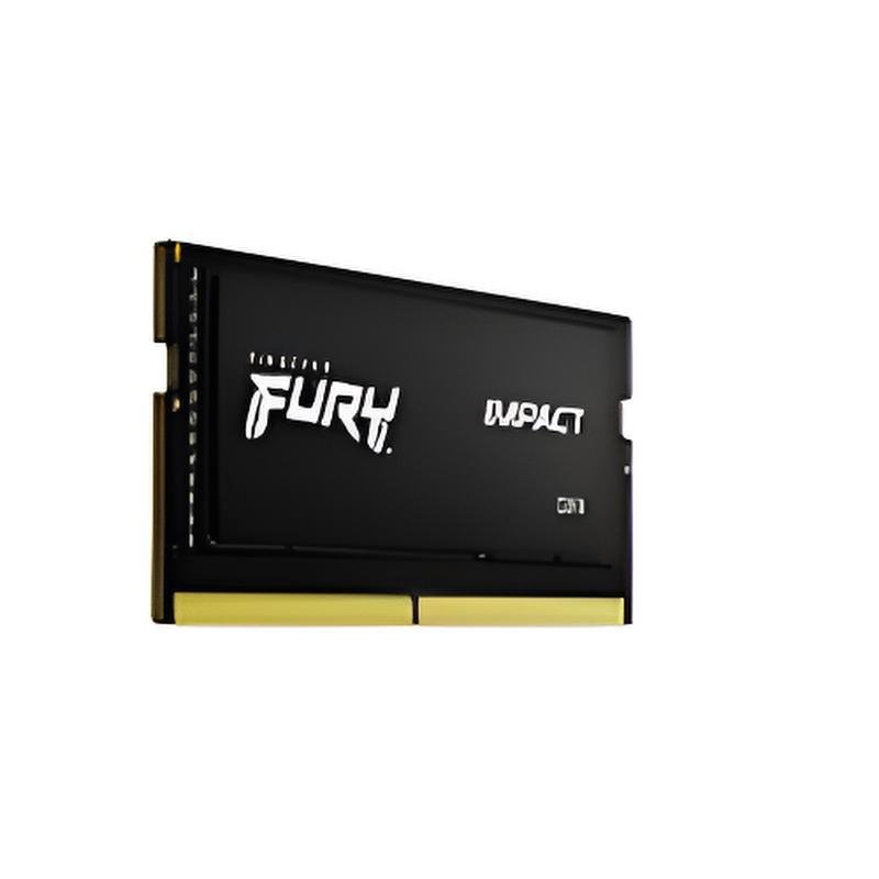 Kingston FURY Impact DDR5 32GB (2x16GB) 4800MHz SO-DIMM CL38, RAM notebook dual channel ad alte prestazioni con Plug N Play e XMP 3.0