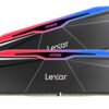 Lexar ARES Gen2 RGB DDR5 48GB (2x24GB) 8000MT/s CL40 RAM con illuminazione RGB multicolore e dissipatore in alluminio per PC gaming
