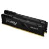 Kingston FURY Beast DDR4 16GB (2x8GB) 3200MT/s CL16 DIMM con dissipatore a basso profilo per PC gaming Intel e AMD