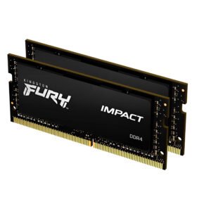 Kit RAM Kingston FURY Impact DDR4 64GB (2x32GB) 3200MHz SO-DIMM 260-pin CL20 per notebook e mini PC ad alte prestazioni