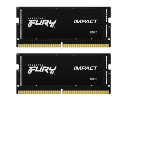 Kingston FURY Impact DDR5 64GB (2x32GB) 5600MT/s SO-DIMM CL40 PnP – RAM Notebook ad Alte Prestazioni* - immagine 2