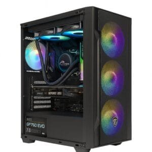 PC Expert Ryzen 5 5600X RTX 3050 Gaming PC con 16GB DDR4, SSD 1TB e case MSI Micro ATX ARGB