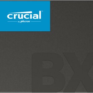Crucial BX500 1TB SSD 2.5" SATA III – Unità a stato solido 3D NAND, fino a 540MB/s lettura e 500MB/s scrittura, upgrade veloce e affidabile per PC e notebook