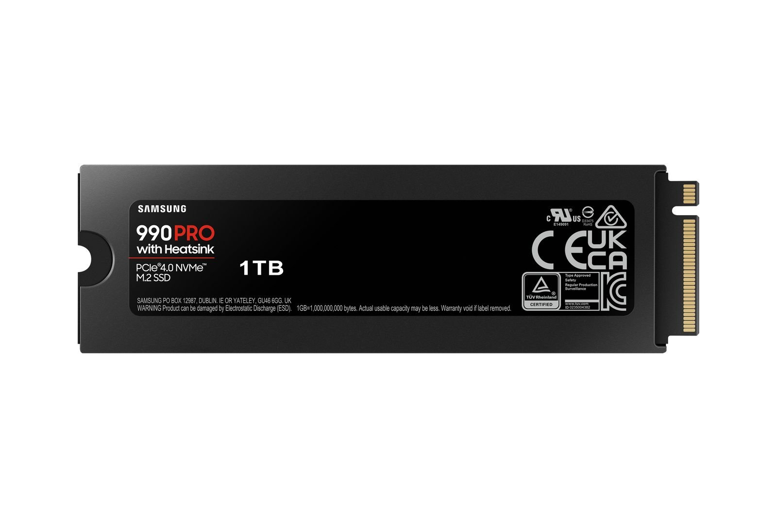 Samsung 990 PRO 1TB SSD NVMe M.2 PCIe 4.0 con Dissipatore di calore, 7450MB/s Lettura, 6900MB/s Scrittura, 1200000 IOPS, Gaming e PC ad alte prestazioni** - immagine 5