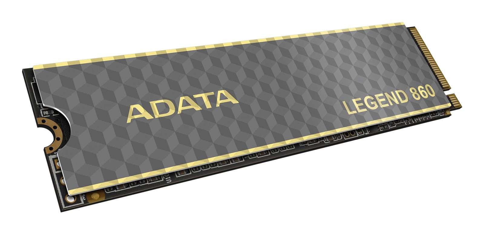 SSD ADATA LEGEND 860 1TB M.2 2280 PCIe Gen4 NVMe 1.4 ad alte prestazioni per gaming, editing e PC professionali-SLEG-860-1000GCS-CG - immagine 3