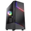 Cougar MX360 RGB case gaming ATX Mid Tower nero con vetro temperato e ventola ARGB