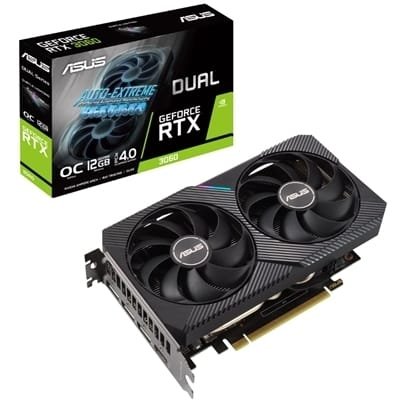 ASUS Dual GeForce RTX 3060 V2 12GB GDDR6 – Scheda Grafica Gaming con PCIe 4.0, Boost Clock 1867 MHz, HDMI 2.1, DisplayPort 1.4a, Ray Tracing e DLSS - immagine 2