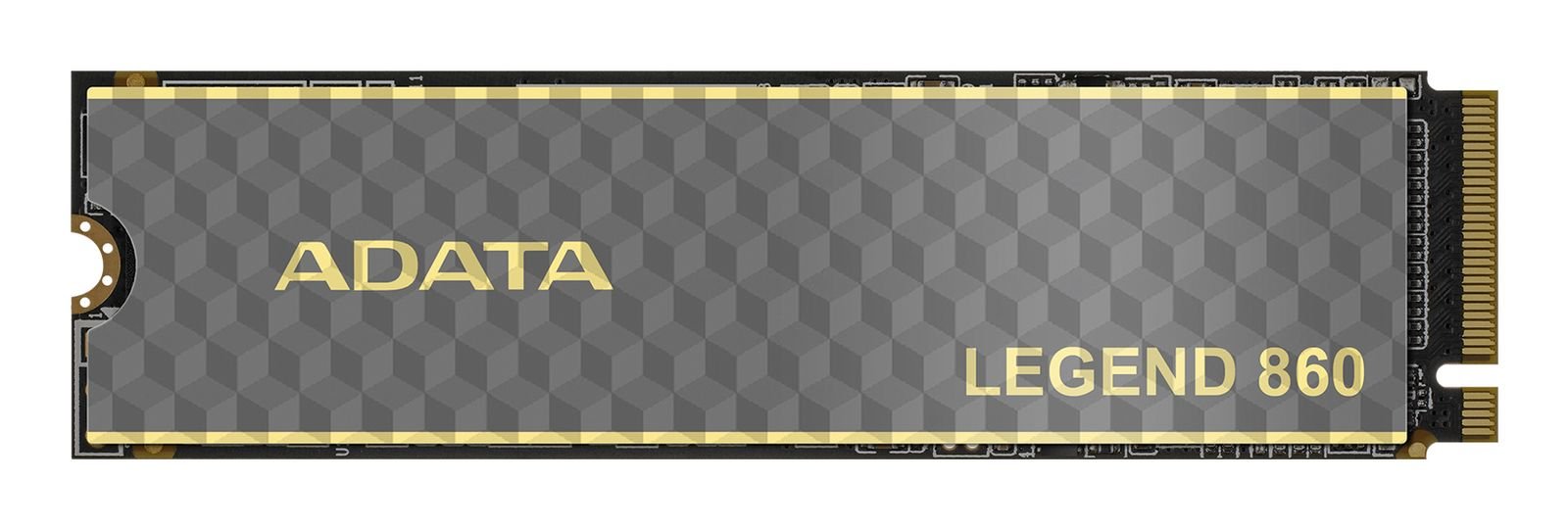 SSD ADATA LEGEND 860 1TB M.2 2280 PCIe Gen4 NVMe 1.4 ad alte prestazioni per gaming, editing e PC professionali-SLEG-860-1000GCS-CG